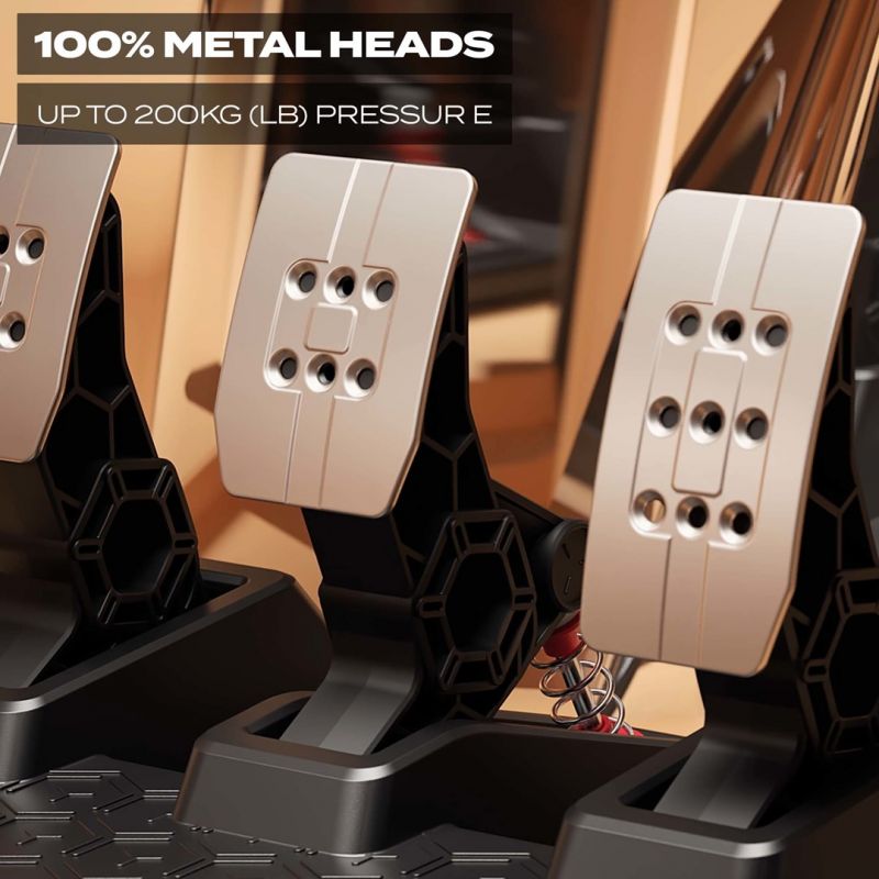 Thrustmaster T3PM Black Pedals PC, PlayStation 4, PlayStation 5, Xbox One, Xbox Series S, Xbox Series X Gaming PC/Kontrolery Your Sports Performance