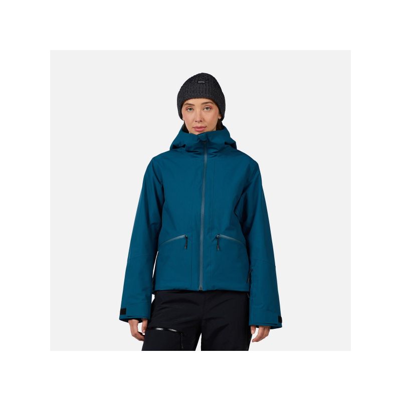 Women’s ROSSIGNOL W ROCHRUN INSULATED JKT Ski Jacket, Blue