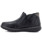 Comfortable black women's ankle boots Potocki 25-90349