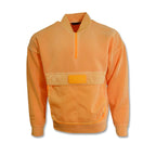 Men's Jordan 23 Engineered 1/2 Zip Top Orange Jacket - CJ5997-810 AIR Jordan