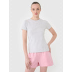 Slim plain women's T-shirt 4F 4FWMM00TTSHF2673-27M 4f