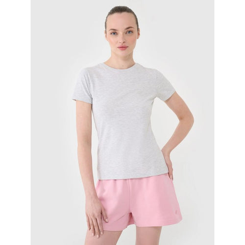 Slim plain women's T-shirt 4F 4FWMM00TTSHF2673-27M 4f