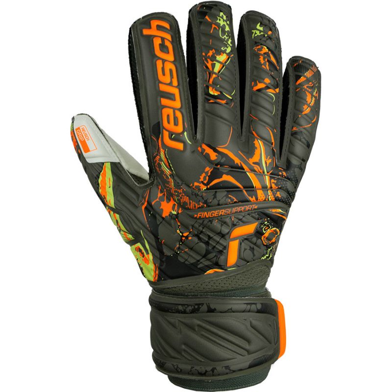 Reusch Attrakt Grip Finger Support M 53 70 010 5556 goalkeeper gloves Accessories/Gloves Your Sports Performance