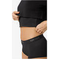 Women’s short-sleeve T-shirt SUPER.NATURAL W CROP TEE, black