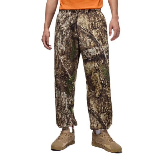 Men's Air Jordan Brooklyn Fleece Realtree Pants Medium Olive - HV1862-222 AIR Jordan