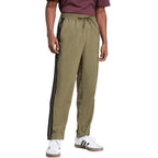 Men's adidas Essentials 3-Stripes Stanford Open Hem Pants Olive JE6401