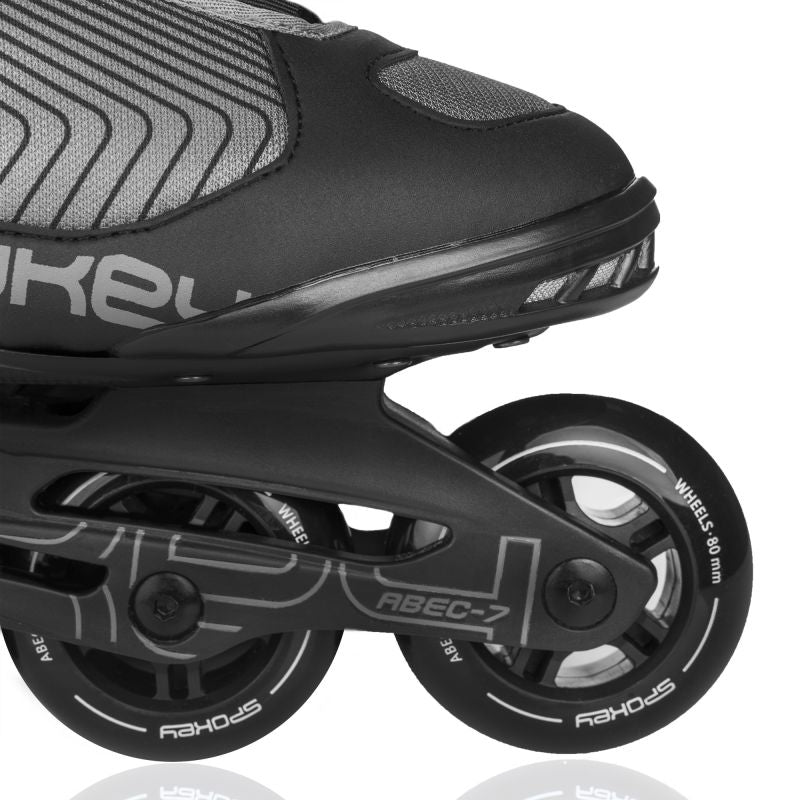 Spokey Revo BK/GR SPK-929432 roller skates, year 38 Accessories/Skating/Rolki (pozostałe) Your Sports Performance