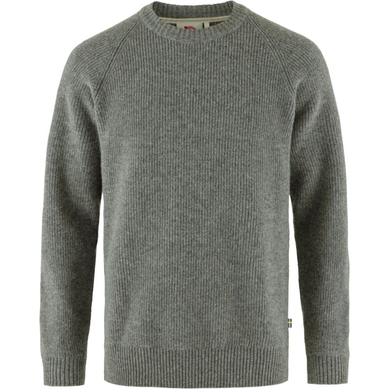 Fjällräven Övik Rib Sweater M Gray (F87165-020) In preparation Your Sports Performance