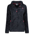 Geographical Norway Women’s Fleece Jacket UPALOOD BLACK DB LADY 047-1 (WZ4195F/GN-BLACK)