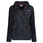 Geographical Norway Women’s Fleece Jacket UPALOOD BLACK DB LADY 047-1 (WZ4195F/GN-BLACK)