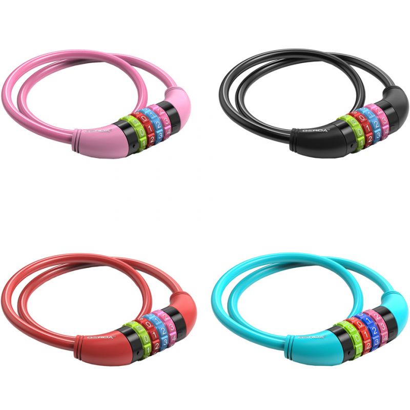 Gerda encrypted bicycle lock, loop Flex 650/8C Flex650/8C Accessories/Bicycle/Akcesoria rowerowe Your Sports Performance