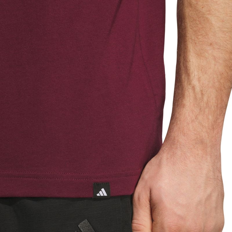 adidas Varsity Tailsweep Graphic Men's T-Shirt in Burgundy KS2180