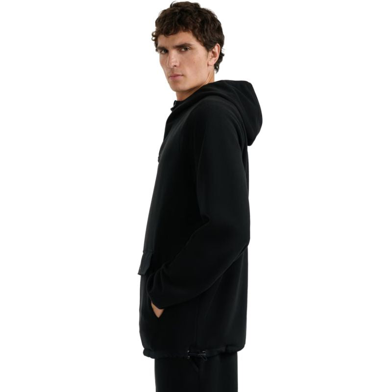 Men's fleece sweatshirt 4F M427 deep black 4FWAW25TFLEM427 20S In preparation Your Sports Performance