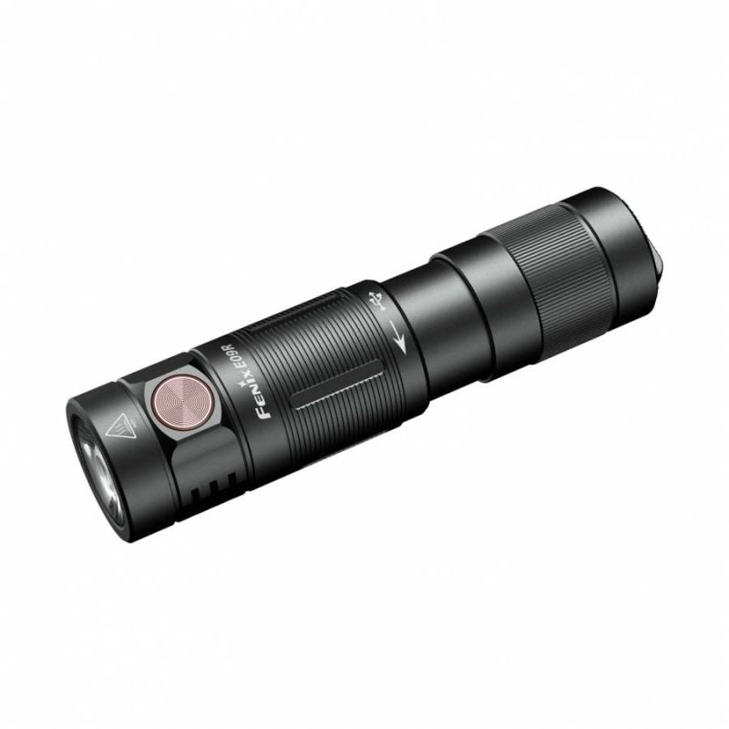 Fenix 600lm 124m LED Pocket Flashlight USB-C on Keychain - E09R *Kategoria tymczasowa Your Sports Performance