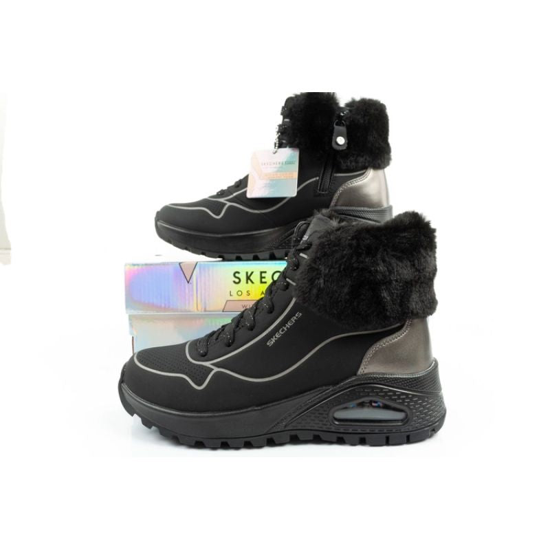 Skechers Uno Rugged women's sports shoes insulated winter boots Skechers