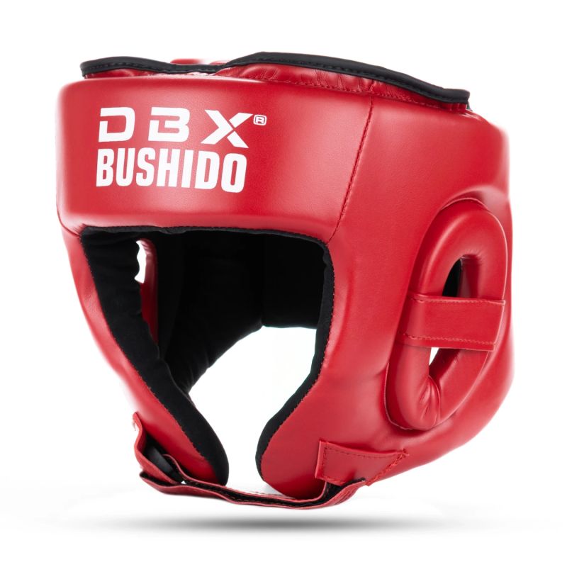 RED Tournament Boxing Helmet Kaski treningowe Your Sports Performance