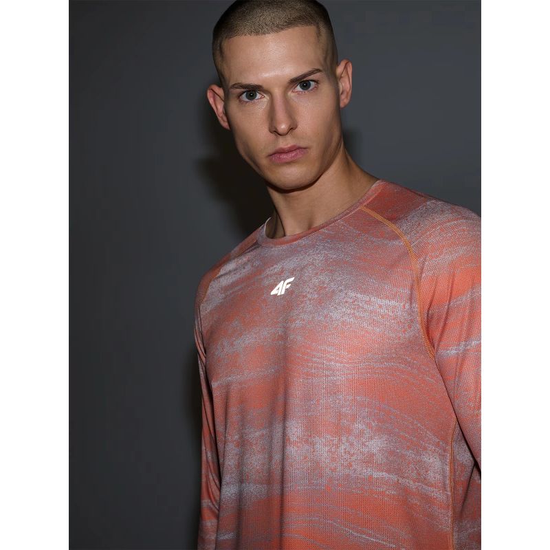 Men's quick-drying cycling longsleeve 4F 4FWSS25TFLOM340-70A *Kategoria tymczasowa Your Sports Performance