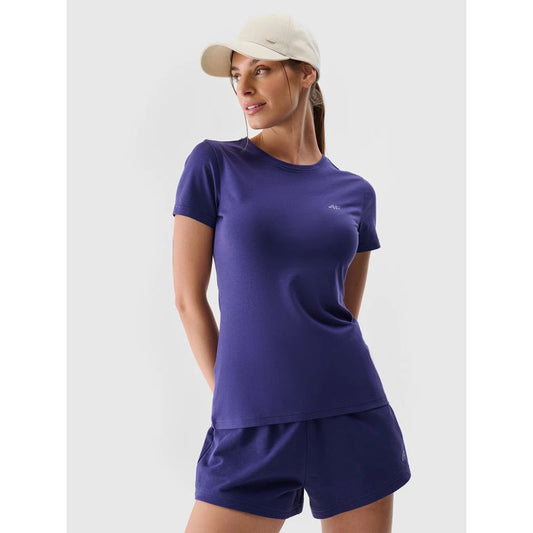 Women's cotton slim T-shirt 4F 4FWMM00TTSHF2255-31S *Kategoria tymczasowa Your Sports Performance