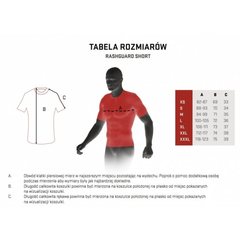 Rashguard SM short sleeve - RSG-SM In preparation Your Sports Performance