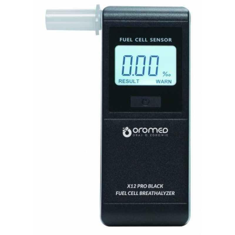 OroMed X12 PRO BLACK Breathalyzer Elektronika i akcesoria/Alkomaty Your Sports Performance