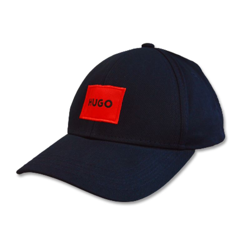 Hugo Boss navy blue cotton baseball cap - 50492745 Odzież/Czapki/Czapki zimowe Your Sports Performance