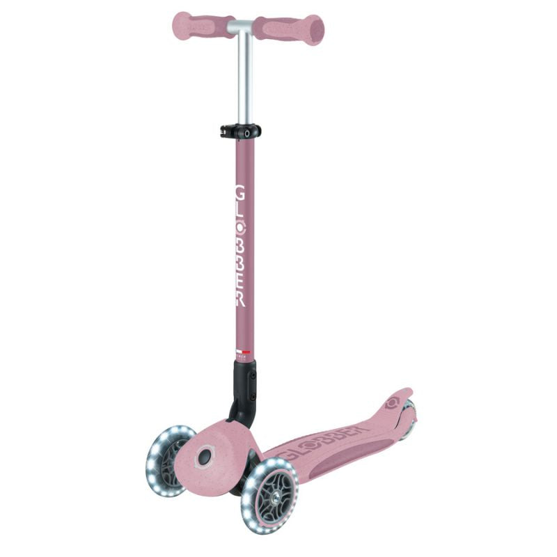 Scooter with ride-on seat GO•UP DELUXE LIGHTS ECOLOGIC 360 (697-510) Accessories/Skating/Hulajnogi/Traditional/For kids/Globber Your Sports Performance