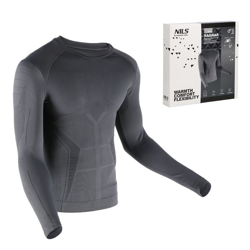 BTK0060 MEN'S GRAY THERMOACTIVE T-SHIRT 2XL/3XL RAGNAR NILS Clothing Your Sports Performance