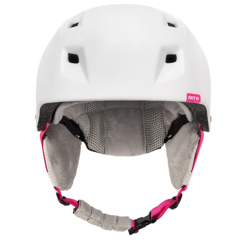Meteor Kiona ski helmet white / pink 24850-24852 Accessories/Skiing/Helmets Your Sports Performance