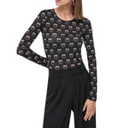 Pinko blouse with long sleeves W 100639A13G Clothing/Lifestyle/T-shirts/Patagonia Your Sports Performance