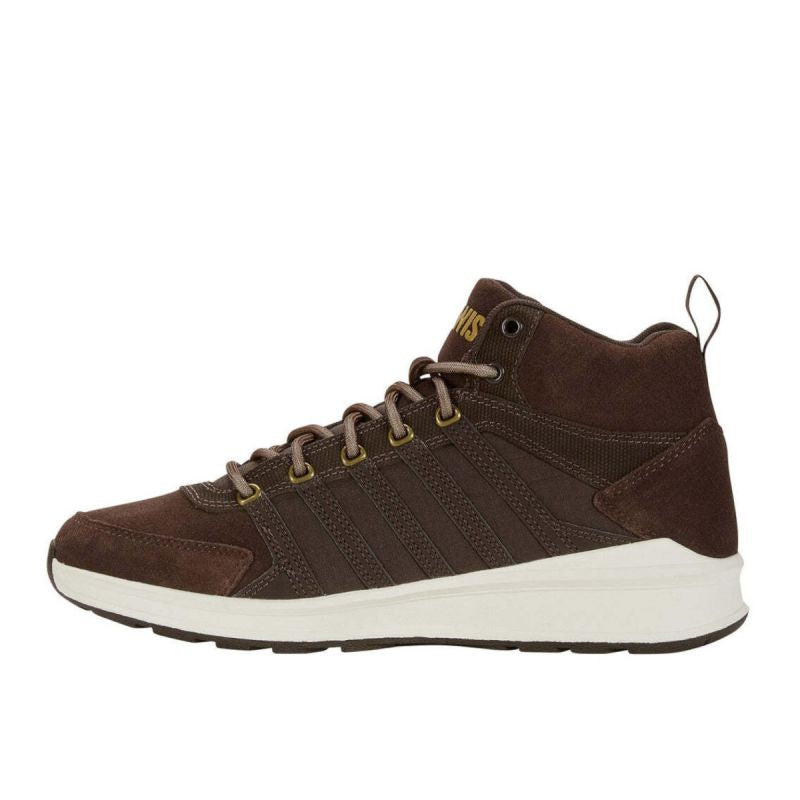 K-Swiss Vista Trainer MID WNT Men's Suede Sneakers Brown (07145-229-M) In preparation Your Sports Performance