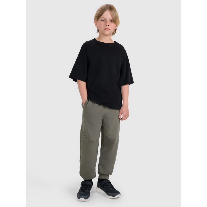 Boy's oversize plain T-shirt 4F 4FJWAW25TTSHM2411-20S *Kategoria tymczasowa Your Sports Performance