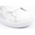 Puma Smash 3.0 children's sports shoes sneakers white leather fashionable Puma