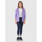 Girls' sweatshirt with a zipper and hood 4F 4FJWSS25TSWSF1706-51S *Kategoria tymczasowa Your Sports Performance