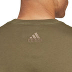 adidas Essentials Single Jersey Linear Embroidered Logo Tee M IC9280 Clothing/Training Adidas