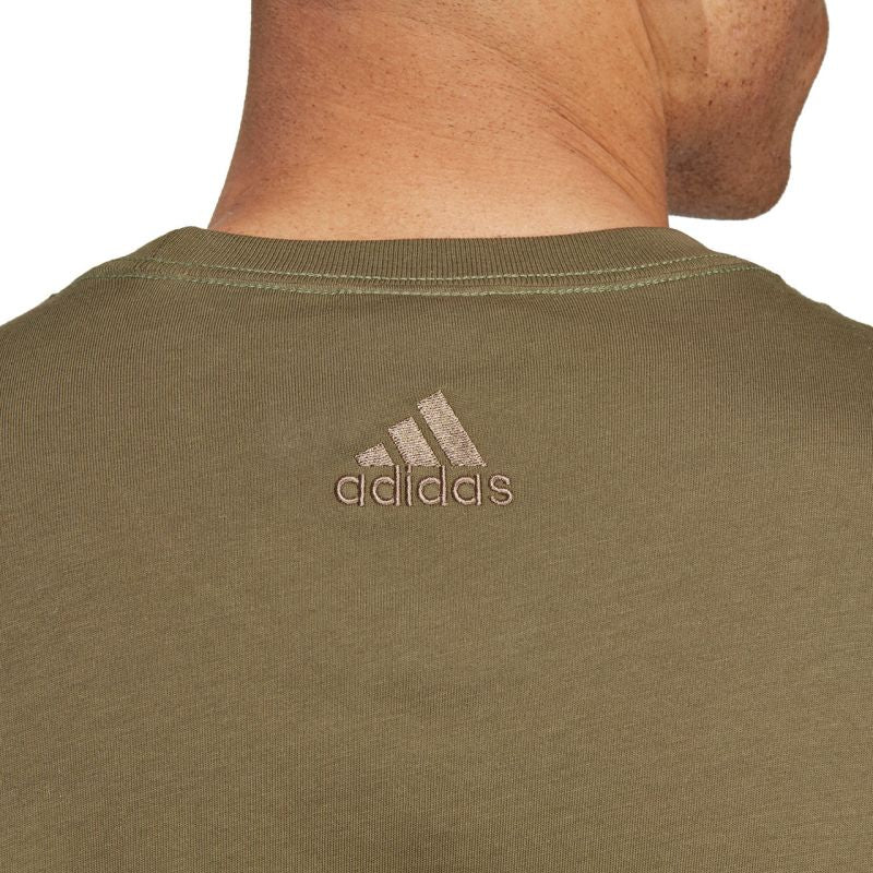 adidas Essentials Single Jersey Linear Embroidered Logo Tee M IC9280 Clothing/Training Adidas