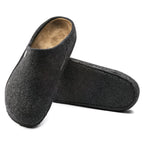 Birkenstock Zermatt Cozy Home Anthracite Wool Felt Slippers Regular Wide (1014938) Footwear Your Sports Performance