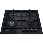 Whirlpool AKTL 629/NB1 cooktop Black Built-in 59 cm Gas 4 zone(s) AGD - Produkty/Płyty grzejne do zabudowy Your Sports Performance