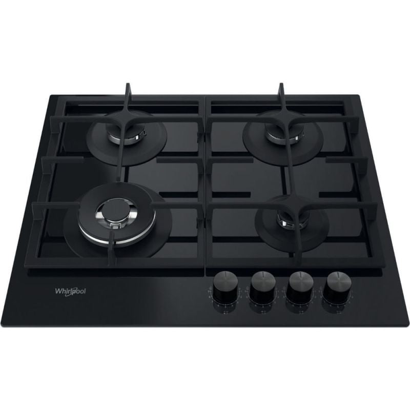 Whirlpool AKTL 629/NB1 cooktop Black Built-in 59 cm Gas 4 zone(s) AGD - Produkty/Płyty grzejne do zabudowy Your Sports Performance