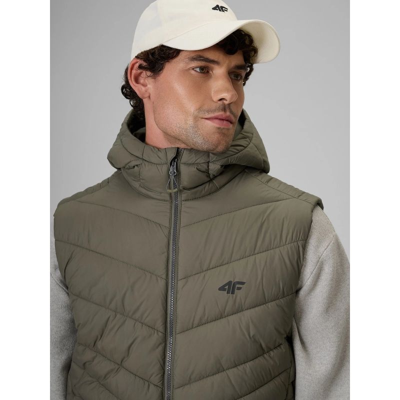 Men's vest with synthetic filling 4F 4FRAW26TVJAM405-43S