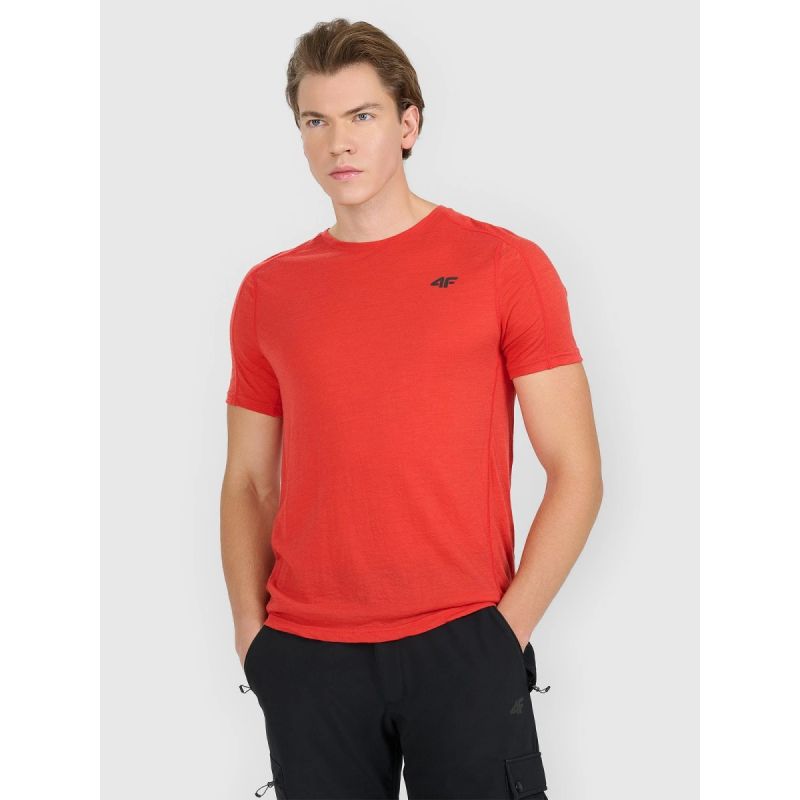 Men's 4F Merino Wool Trekking T-shirt 4FWAW25TFTSM1526-62S 4f