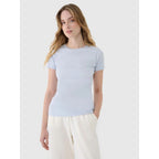 Women's slim T-shirt with modal 4F 4FWSS25TTSHF1995-34S *Kategoria tymczasowa Your Sports Performance