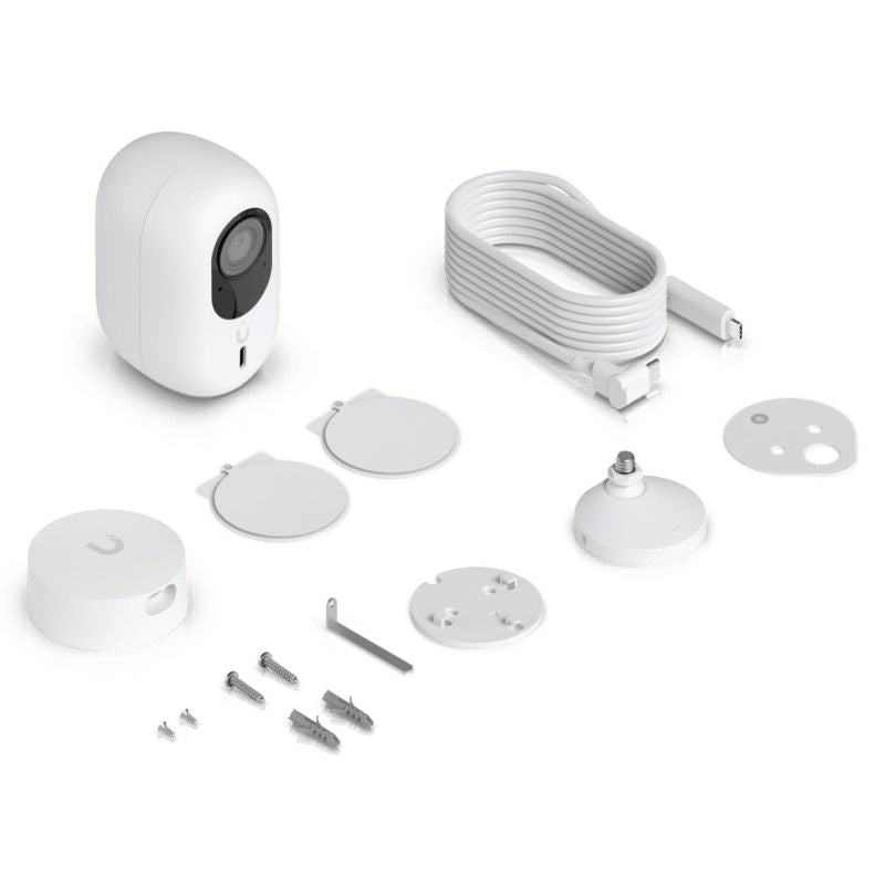 Ubiquti UniFi G6 Instant White camera (UVC-G6-INS-W) 8MP 3840 x 2160 (16:9) IPX5 IK04 7W CCTV IP/Kamery Your Sports Performance