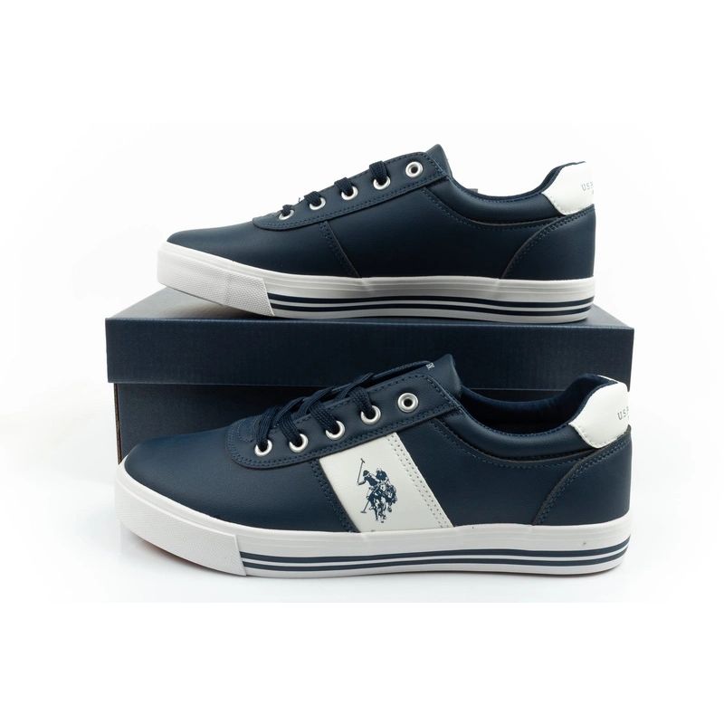 US Polo Assn. shoes sneakers men's sneakers fashionable navy blue comfortable Your Sports Performance