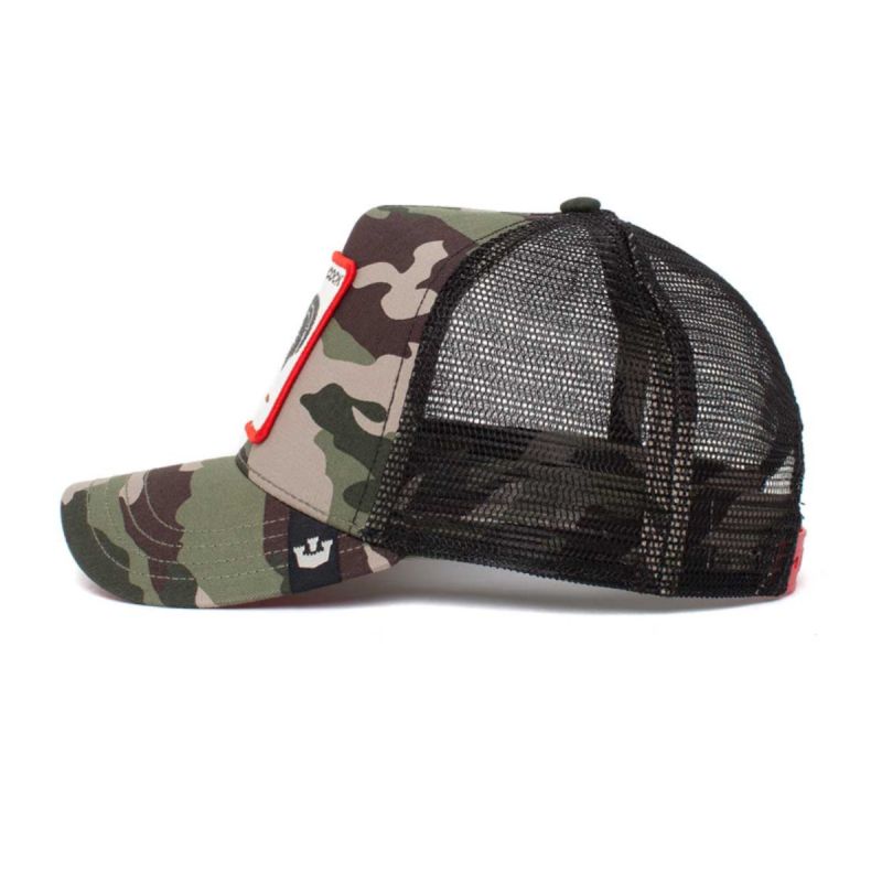 Goorin Bros The Rooster Trucker Cap - 101-0337-CAM Odzież/Czapki/Czapki z daszkiem Your Sports Performance