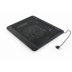 GEMBIRD 15" NOTEBOOK COOLING STAND 1X 12CM FAN, LED BACKLIGHT, NBS-1F15-04 Chłodzenie/Podstawki pod notebooki Your Sports Performance