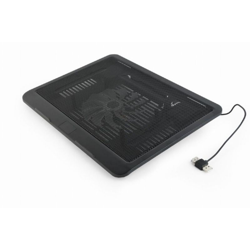 GEMBIRD 15" NOTEBOOK COOLING STAND 1X 12CM FAN, LED BACKLIGHT, NBS-1F15-04 Chłodzenie/Podstawki pod notebooki Your Sports Performance