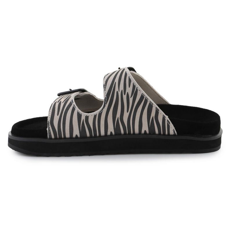 D.FRANKLIN Nordic Sandal Buckle Zebra DFSH405002-ZEBR In preparation Your Sports Performance