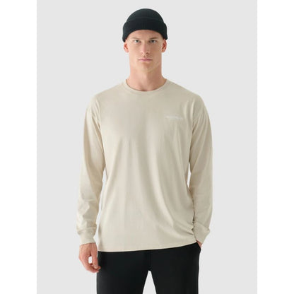 Men's oversized longsleeve with print 4F 4FRAW24TLONM502-12S 4f
