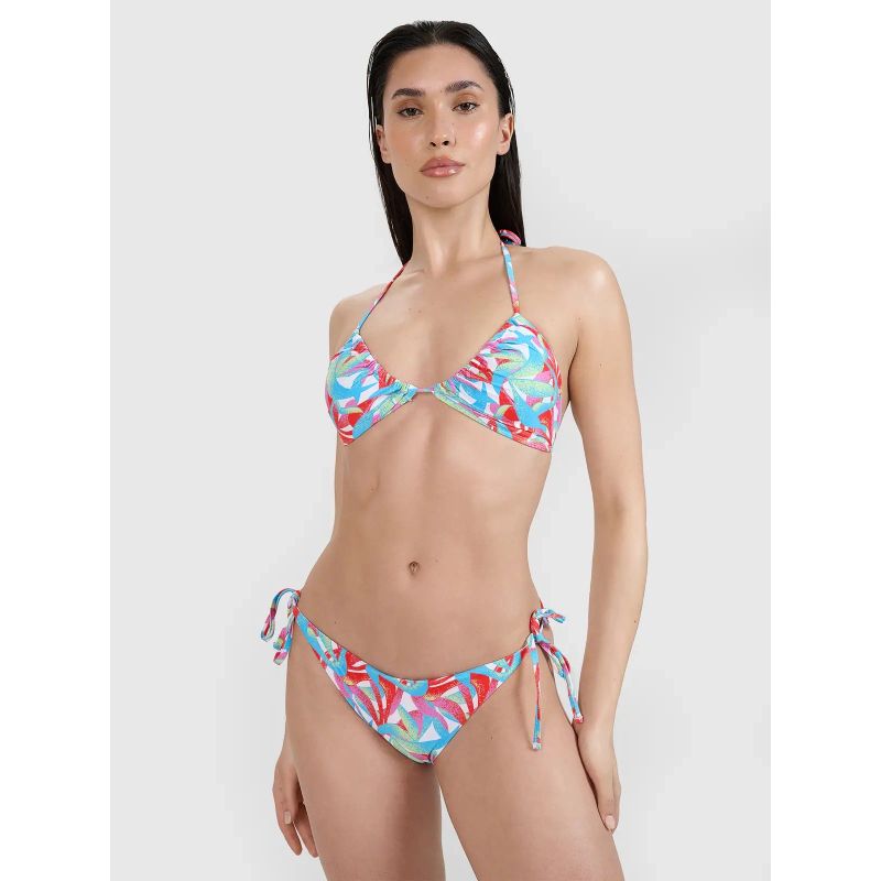 Women's Halter Bikini Top 4F 4FWSS25UBKTF075-90A *Kategoria tymczasowa Your Sports Performance