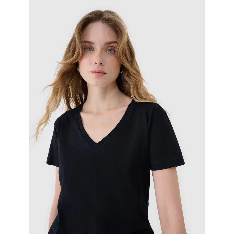 Women's oversize T-shirt with modal 4F 4FWSS25TTSHF1992-20S *Kategoria tymczasowa Your Sports Performance